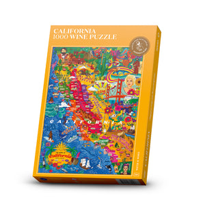 Water  and Wines - California 1000 Piece Jigsaw Puzzle - The Puzzle Nerds  