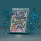 Water  and Wines - Germany 1000 Piece Jigsaw Puzzle - The Puzzle Nerds  