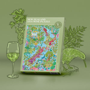 Water  and Wines - New Zealand 1000 Piece Jigsaw Puzzle - The Puzzle Nerds 