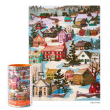 Werkeshoppe Puzzles - Winter Village 500 Piece Puzzle - The Puzzle Nerds  