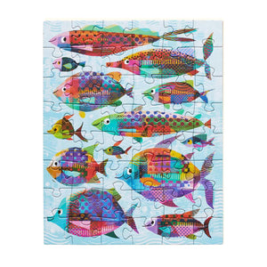 Werkshoppe - Fishes 48 Piece Puzzle - The Puzzle Nerds