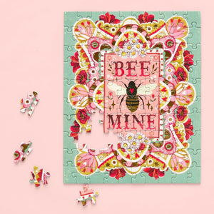 Werkshoppe Puzzles - Bee Mine 100 Piece Puzzle - The Puzzle Nerds 