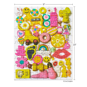 Werkshoppe Puzzles - Lemonade 100 Piece Puzzle Snax - The Puzzle Nerds  