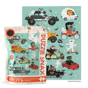 Werkshoppe Puzzles - Monster Cars 48 Piece Foil Puzzle - The Puzzle Nerds  