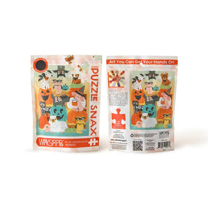 Werkshoppe Puzzles - Pumpkin Patch 48 Piece Puzzle - The Puzzle Nerds  