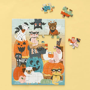 Werkshoppe Puzzles - Pumpkin Patch 48 Piece Puzzle - The Puzzle Nerds  