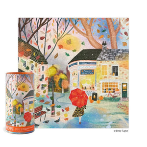 Werkshoppe Puzzles - Pumpkin Spice Café 1000 Piece Puzzle - The Puzzle Nerds  