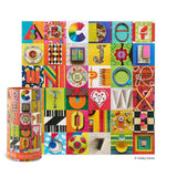 Werkshoppe Puzzles - Typeface Collage 1000 Piece Puzzle - The Puzzle Nerds  