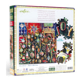 eeBoo - Holiday Ornament 1000 Piece Puzzle - The Puzzle Nerds 