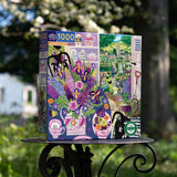 eeBoo - Lavender Kitchen 1000 Piece Puzzle - The Puzzle Nerds 