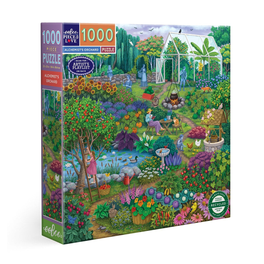 eeBoo Puzzles - Alchemist's Orchard 1000 Piece Puzzle - The Puzzle Nerds  