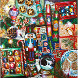 eeBoo Puzzles - Christmas Decorations  1000 Piece Puzzle - The Puzzle Nerds  