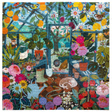 eeBoo Puzzles - English Greenhouse 1000 Piece Puzzle - The Puzzle Nerds  