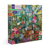 eeBoo Puzzles - English Greenhouse 1000 Piece Puzzle - The Puzzle Nerds  