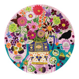 eeBoo Puzzles - Fruits & Flowers Still Life 500 Piece Round Puzzle - The Puzzle Nerds  