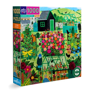 eeBoo Puzzles -  Garden Harvest 1000 Piece Puzzle - The Puzzle Nerds 