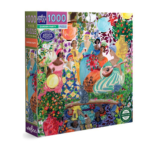 eeBoo Puzzles - Garden Party 1000 Piece Puzzle - The Puzzle Nerds  