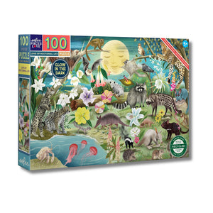 eeBoo Puzzles - Love of Nocturnal Life 100 Puzzle - The Puzzle Nerds  