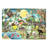 eeBoo Puzzles - Love of Nocturnal Life 100 Puzzle - The Puzzle Nerds  