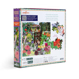 eeBoo Puzzles - Scandinavian Garden 1000 Piece Puzzle - The Puzzle Nerds 