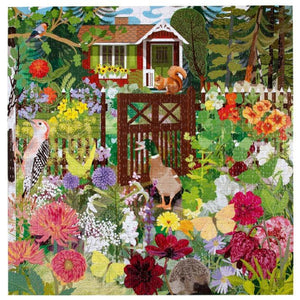 eeBoo Puzzles - Scandinavian Garden 1000 Piece Puzzle - The Puzzle Nerds 