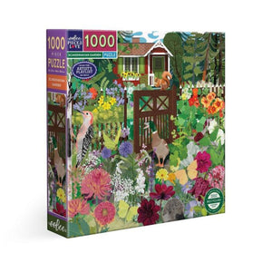 eeBoo Puzzles - Scandinavian Garden 1000 Piece Puzzle - The Puzzle Nerds 