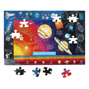 eeBoo Puzzles - Solar System 100 Piece Puzzle - The Puzzle Nerds  