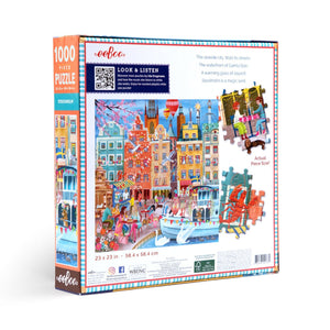 eeBoo Puzzles - Stockholm 1000 Piece Puzzle - The Puzzle Nerds  