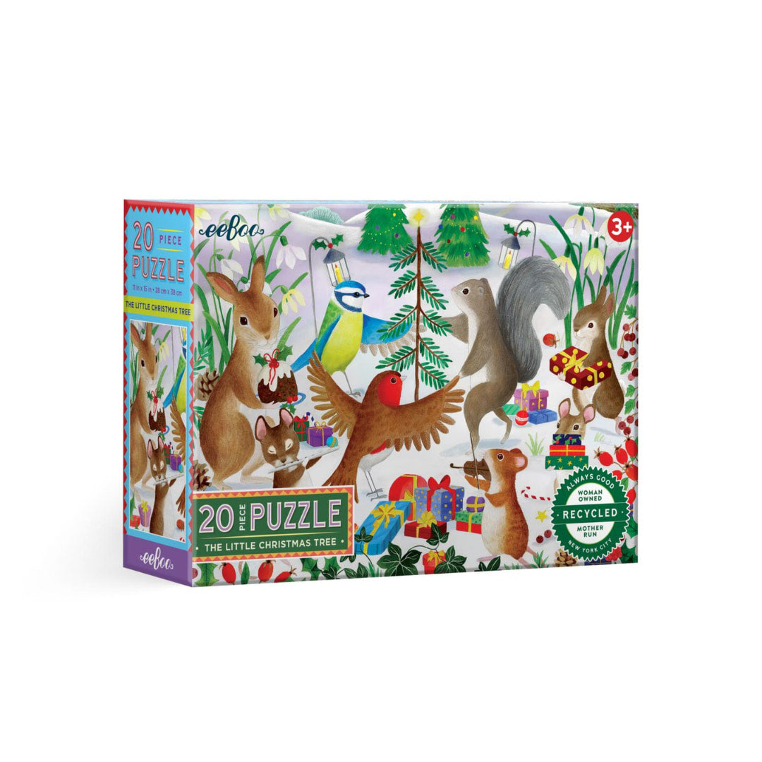 eeBoo Puzzles - The Little Tree 20 Piece Puzzle - The Puzzle Nerds  