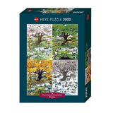 4 Seasons 2000 Piece Puzzle - Heye - The Puzzle Nerds