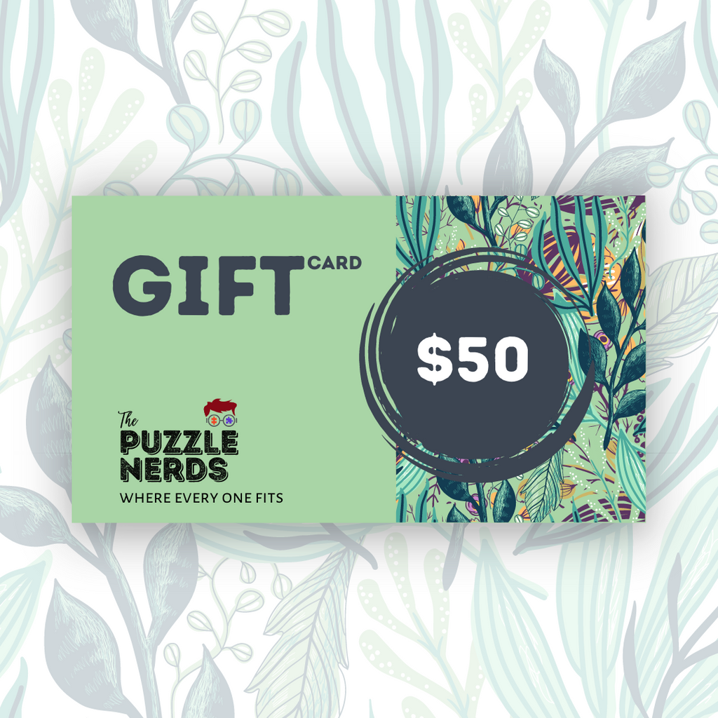 The Puzzle Nerds Gift Card $50