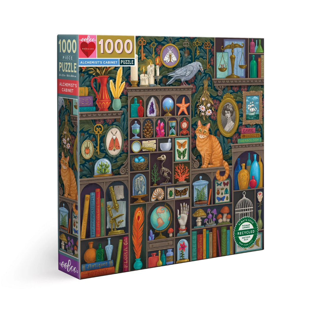 Alchemist's Cabinet 1000 Piece Puzzle - eeboo - The Puzzle Nerds