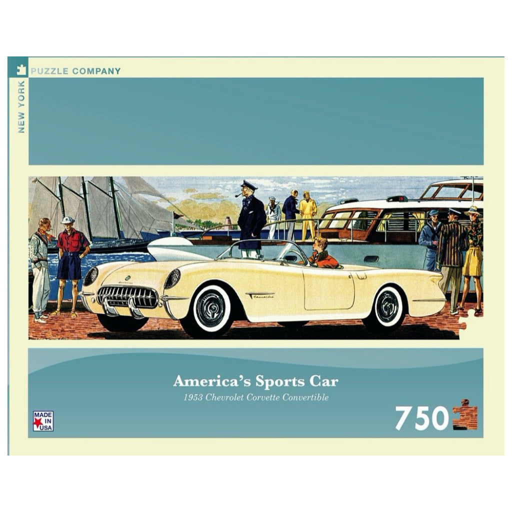 America's Sports Car 750 Piece Puzzle - The Puzzle Nerds