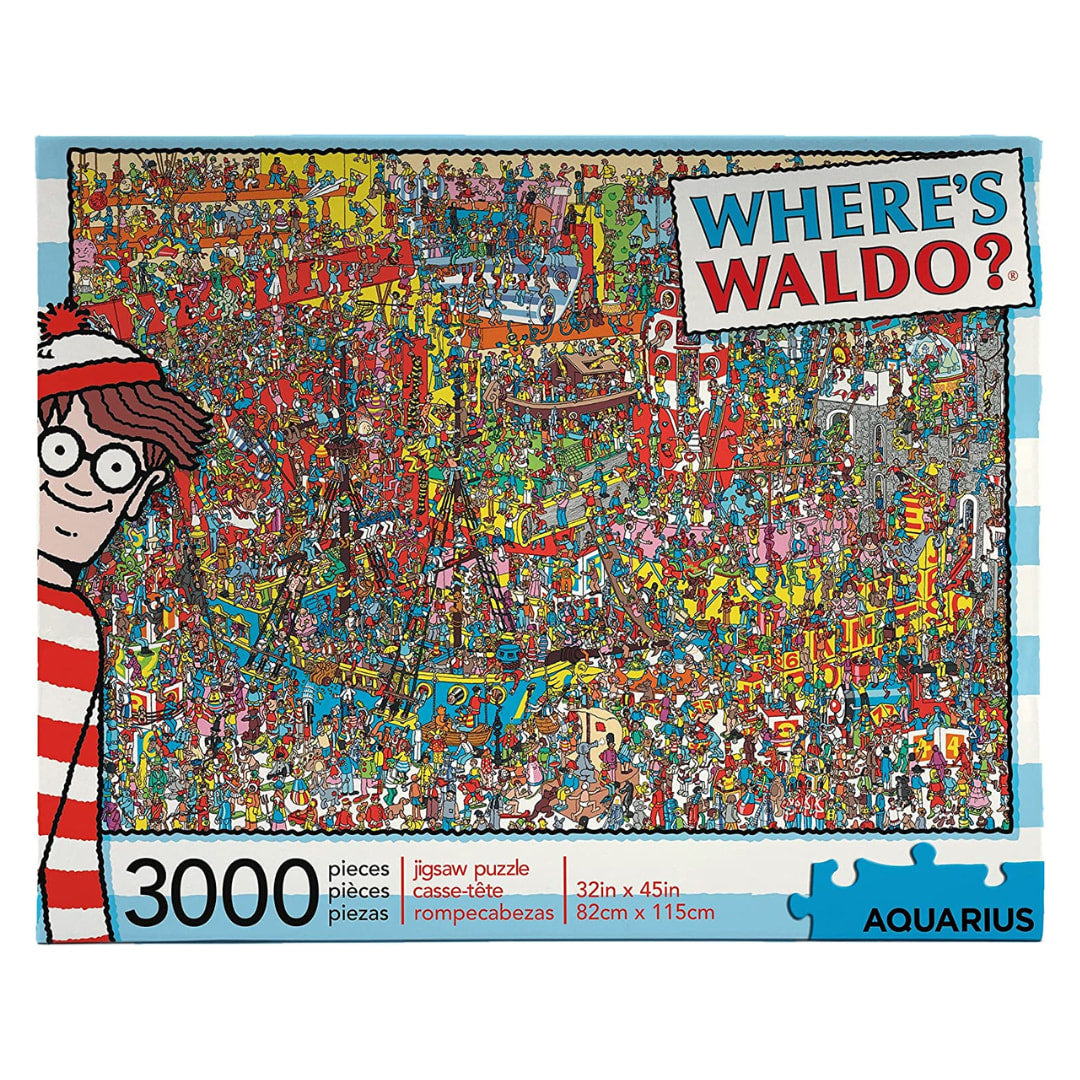 Aquarius - Where's Waldo 3000 Piece Puzzle - The Puzzle Nerds