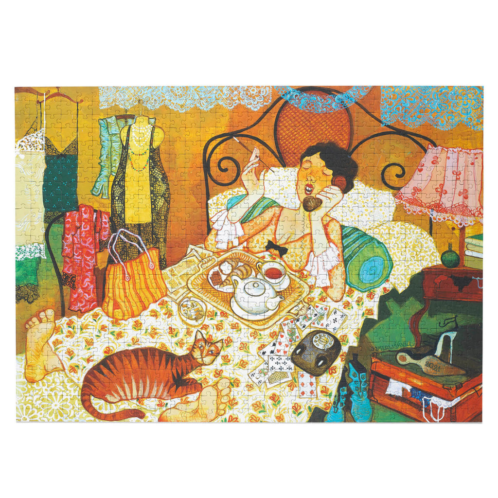Art & Fable Puzzle Company   - A Good Morning 750 Piece Puzzle - The Puzzle Nerds