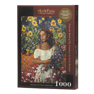 Art & Fable Puzzle Company   - From The Blood Of My Ancestors 1000 Piece Puzzle  - The Puzzle Nerds