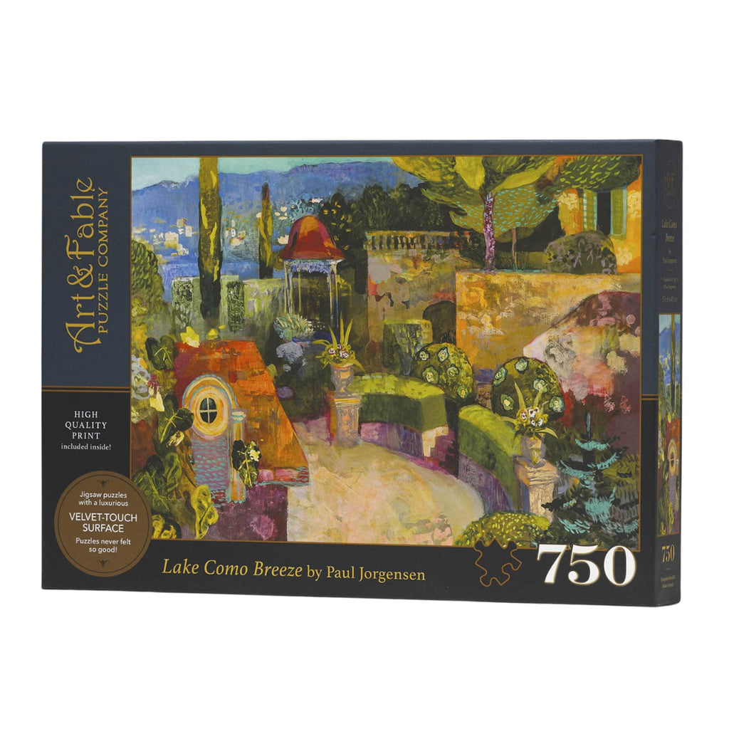 Art & Fable Puzzle Company - Lake Como Breeze 750 Piece Puzzle - The Puzzle Nerds