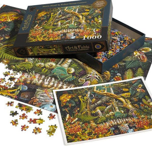 Art & Fable Puzzle Company - Mantis Mundi 1000 Piece Puzzle - The Puzzle Nerds
