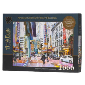 Art & Fable Puzzle Company - Paramount Reflected 1000 Piece Puzzle - The Puzzle Nerds