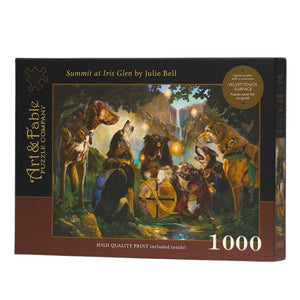 Art & Fable Puzzle Company - Summit At Iris Glen 1000 Piece Puzzle - The Puzzle Nerds
