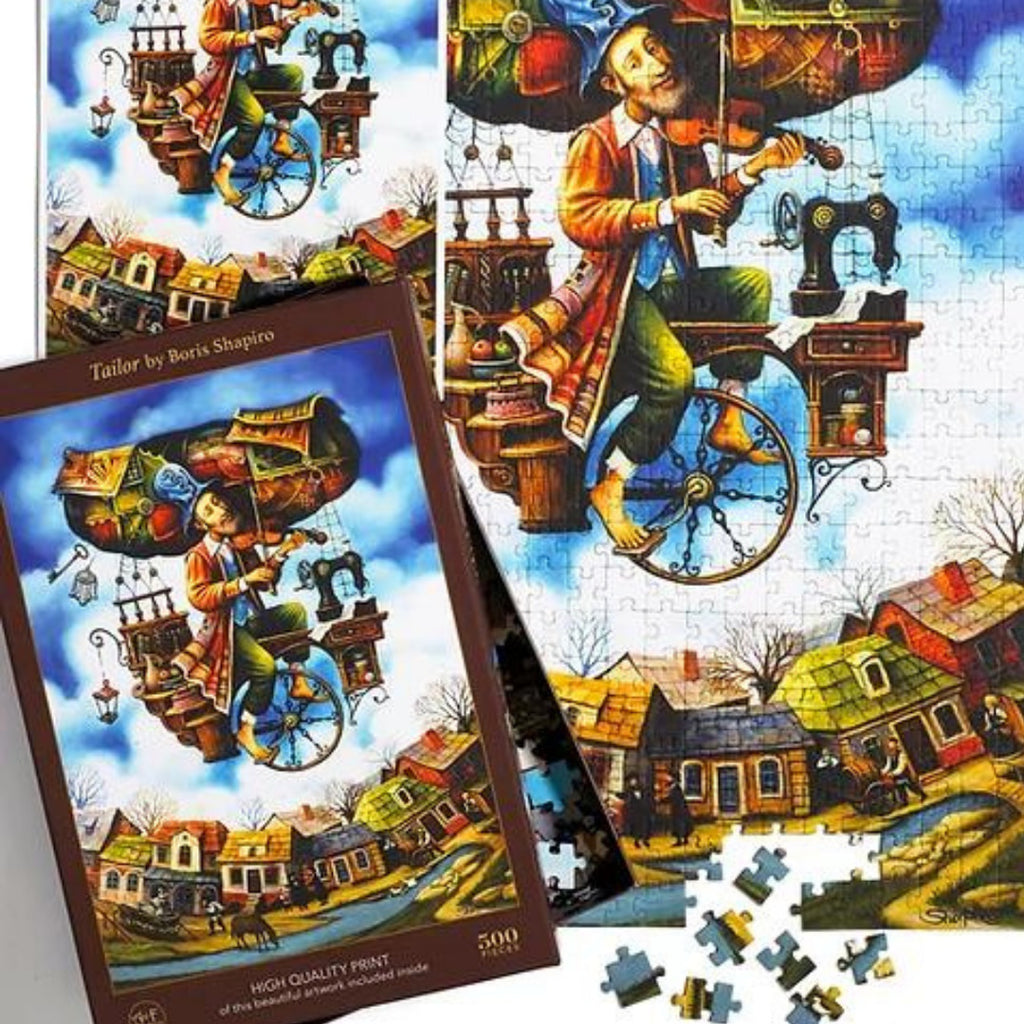 Art & Fable Puzzle Company - Tailor 500 Piece Puzzle - The Puzzle Nerds