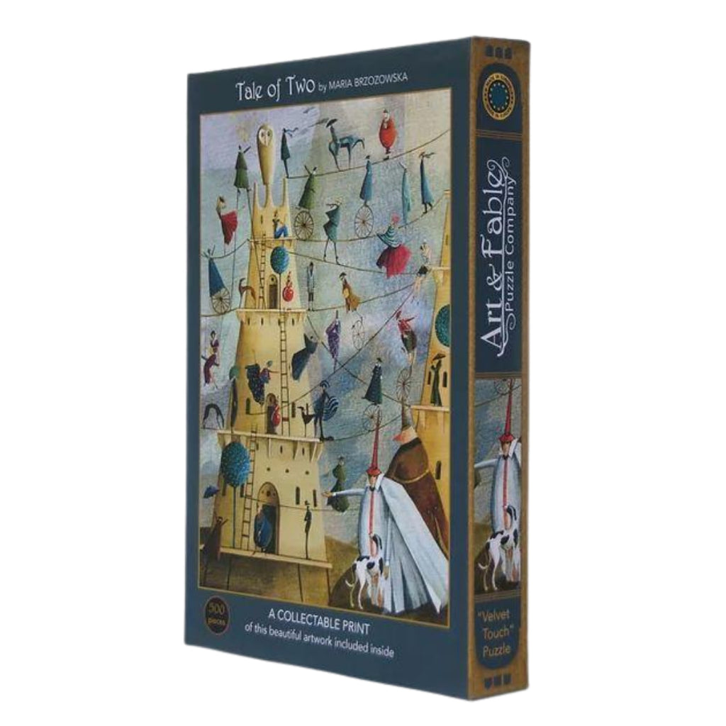 Art & Fable Puzzle Company - Tale Of Two 500 Piece Puzzle - The Puzzle Nerds