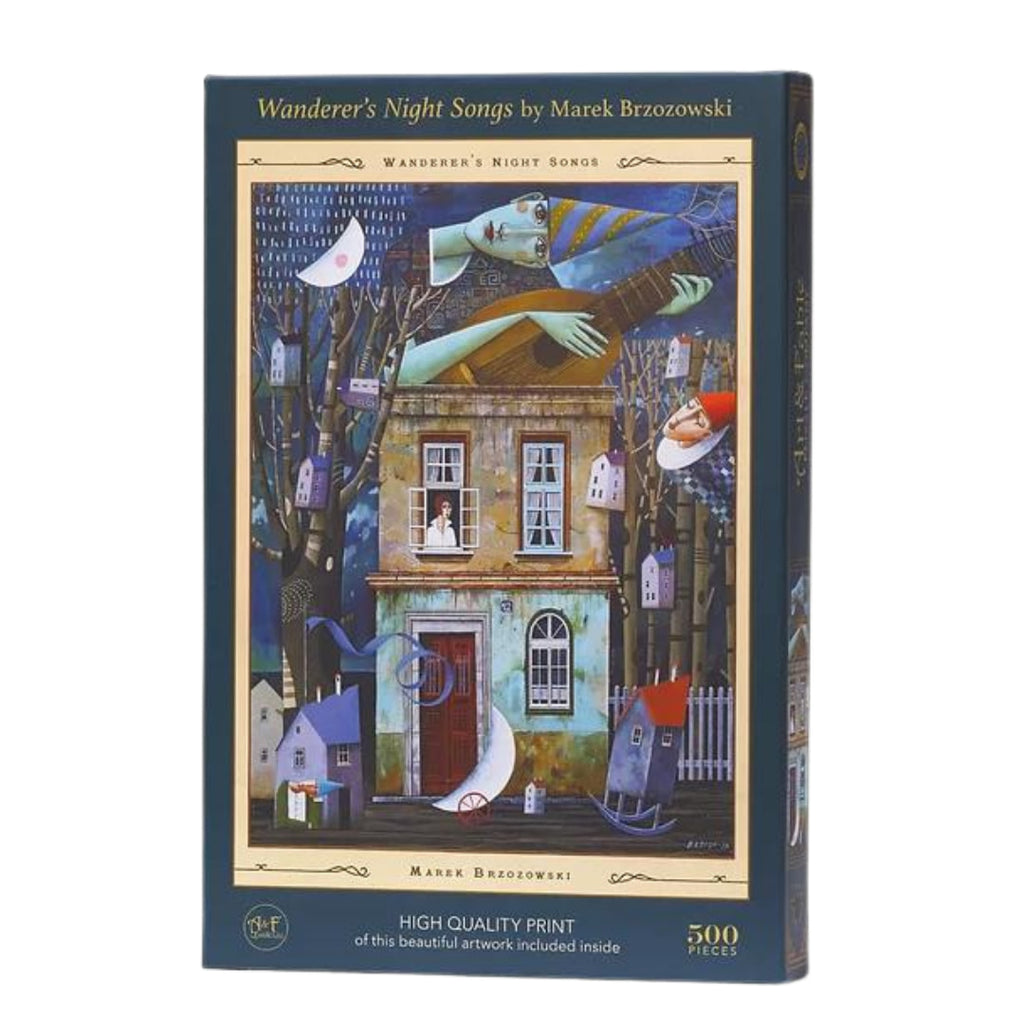 Art & Fable Puzzle Company - Wanderer's Night Songs 500 Piece Puzzle - The Puzzle Nerds