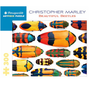 Beautiful Beetles by Christopher Marley 300 Piece Puzzle - The Puzzle Nerds