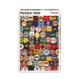 Beer Coasters 1000 Piece Puzzle - The Puzzle Nerds
