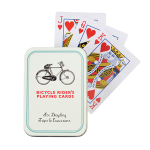 Bicycle Rider's Playing Cards In A Tin - The Puzzle Nerds