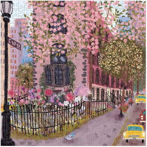 Blooming Streets 500 Piece Puzzle - The Puzzle Nerds