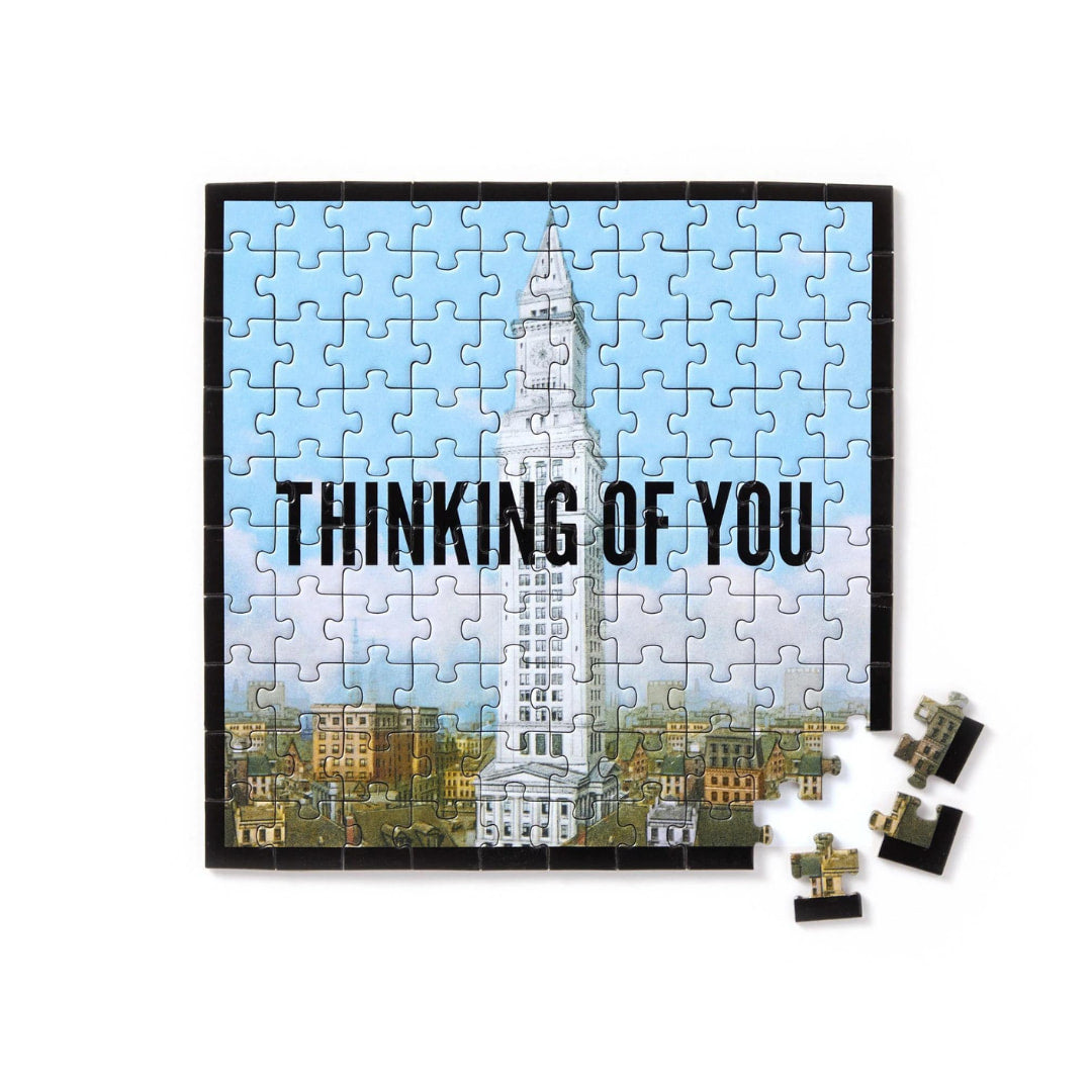 Brass Monkey - Thinking Of You 100 Piece Mini Shaped Puzzle - The Puzzle Nerds