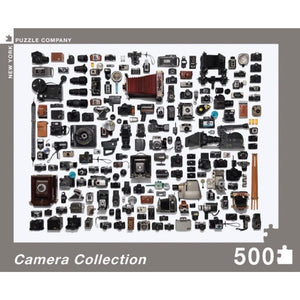 Camera Collection 500 Piece Puzzle - The Puzzle Nerds