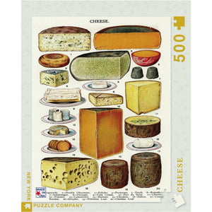 Cheese 500 Piece Puzzle - The Puzzle Nerds